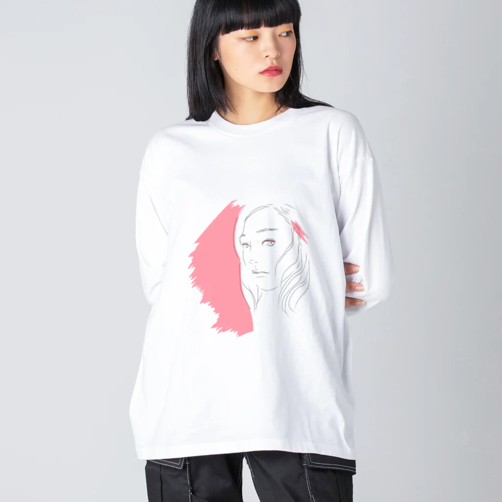 cotton candy cloudのCreep Big Long Sleeve T-Shirt