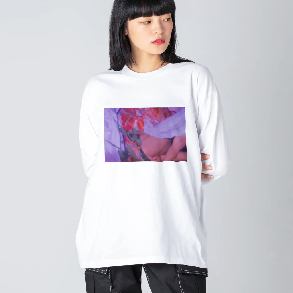 erina maruyamaのLove Hotel ビッグシルエットロングスリーブTシャツ