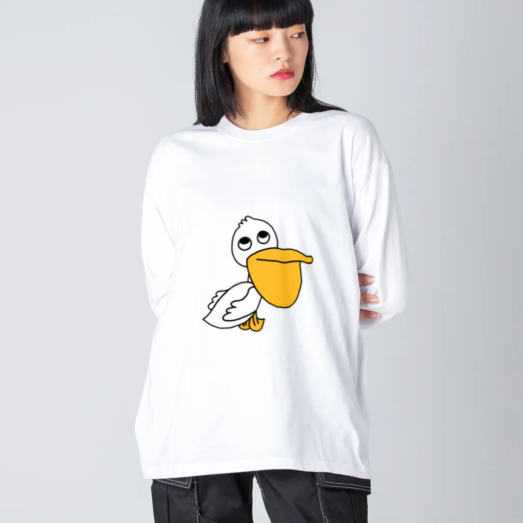 a___1のちがうよペリカンくん Big Long Sleeve T-Shirt