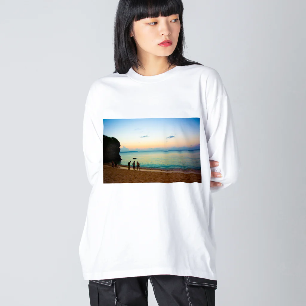 seaの宮古島 ビッグシルエットロングスリーブTシャツ