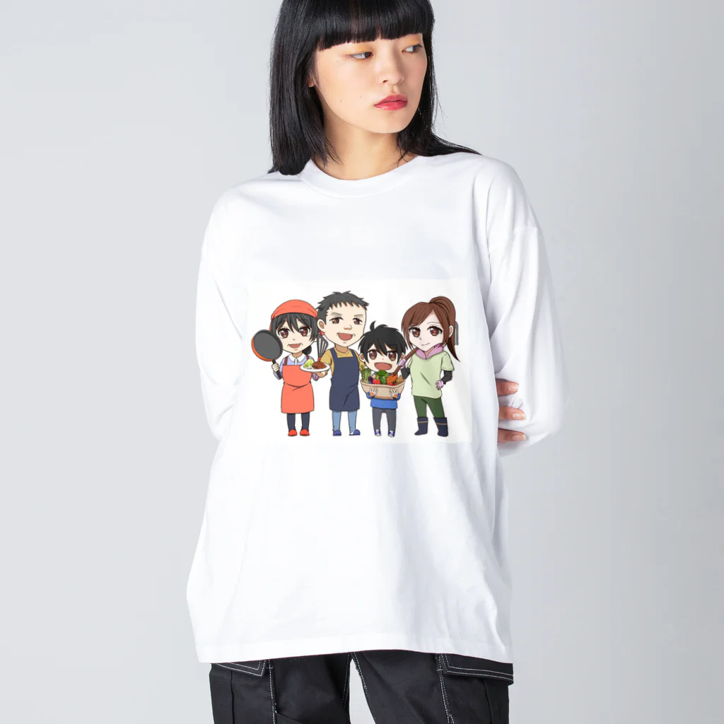 新居浜西条子ども食堂ネットワークの新居浜子ども食堂ネットワーク Big Long Sleeve T-Shirt