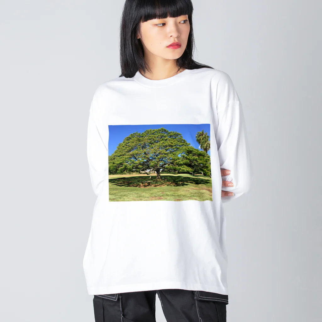 Monokomono+のモアナルア・ガーデン ビッグシルエットロングスリーブTシャツ