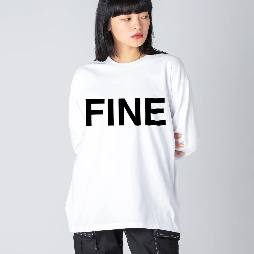 TOKYO LOGOSHOP 東京ロゴショップのFINE-ファイン- Big Long Sleeve T-Shirt