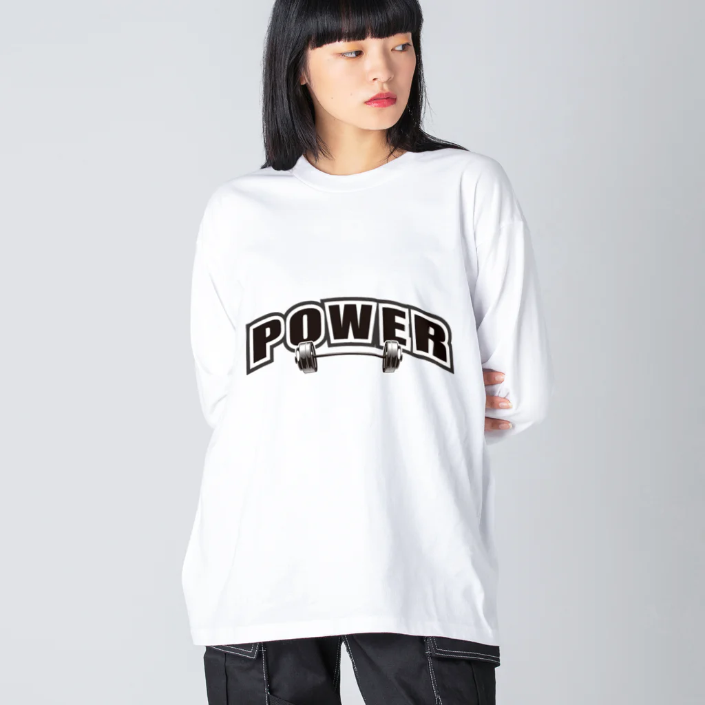 グラフィンのPROTEIN プロテイン ブラック Big Long Sleeve T-Shirt