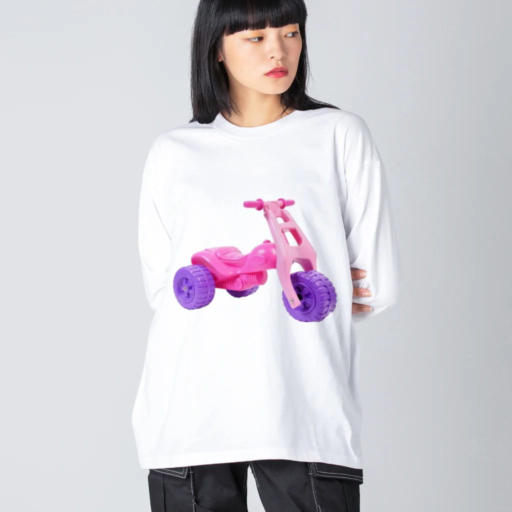 Rain Landview Design CentreのRide on Toy 2 ビッグシルエットロングスリーブTシャツ