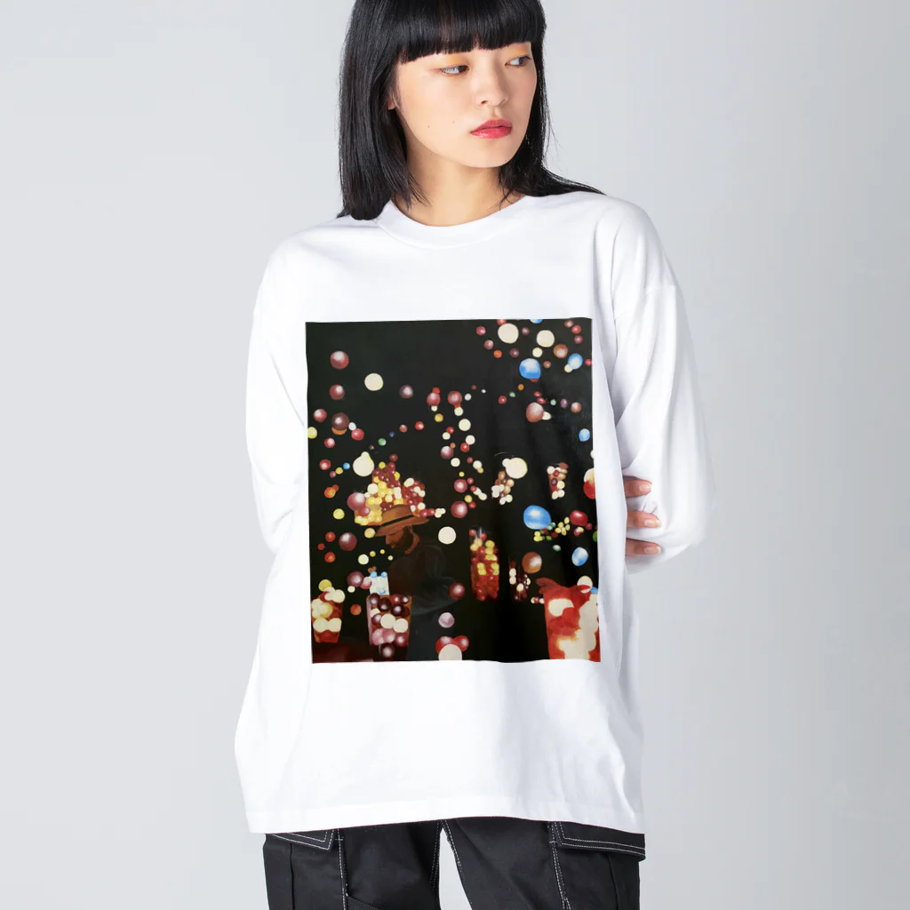 comme des léspaceのパリの雑貨屋 Big Long Sleeve T-Shirt