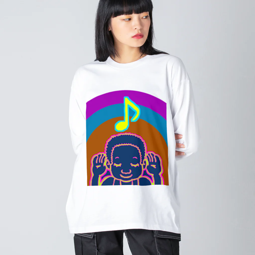 komgikogikoのすきなうたがきこえる Big Long Sleeve T-Shirt