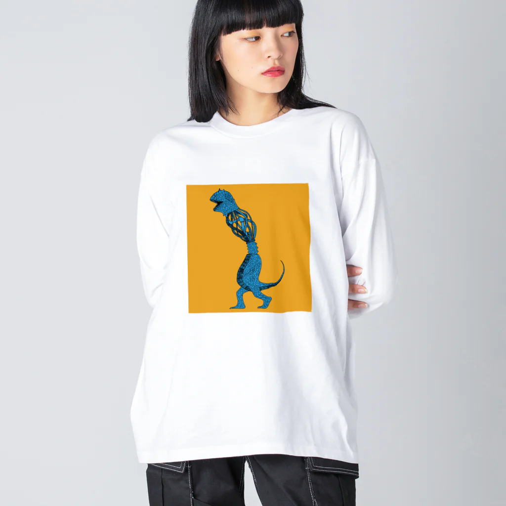 51-86のカイジュウ ビッグシルエットロングスリーブTシャツ