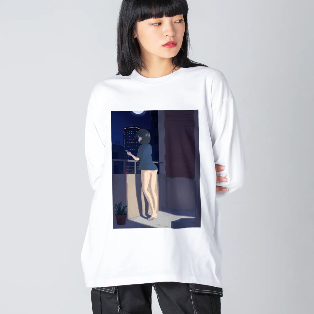 Suicide_jrの夜 ビッグシルエットロングスリーブTシャツ