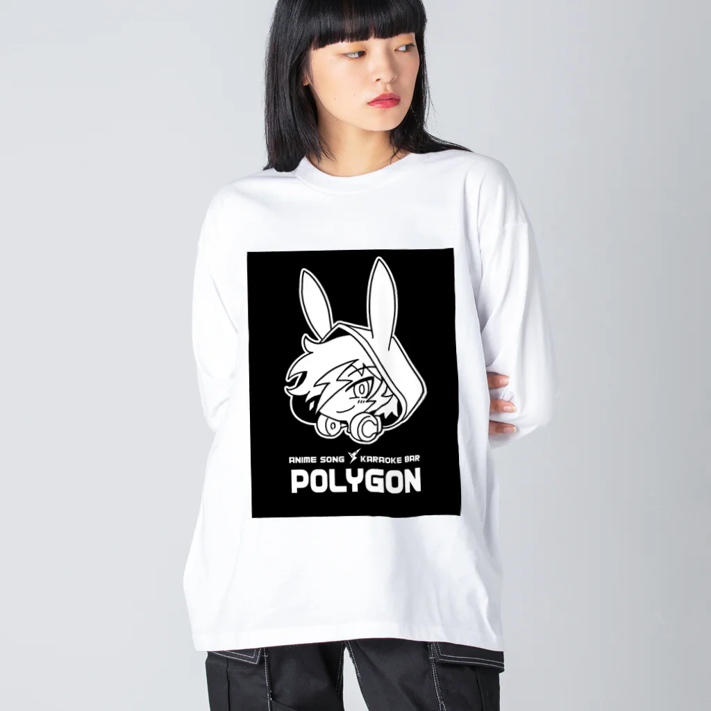 POLYGONのお店のPOLYGONちゃんKH Big Long Sleeve T-Shirt