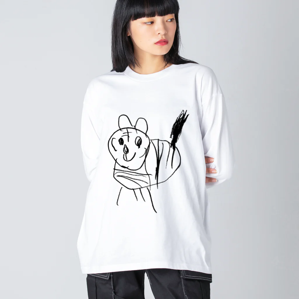 Shimizu&oyayubihimeのとら Big Long Sleeve T-Shirt