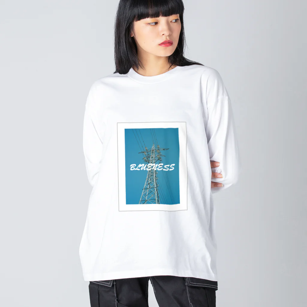 GazpachoのBLUENESS ビッグシルエットロングスリーブTシャツ