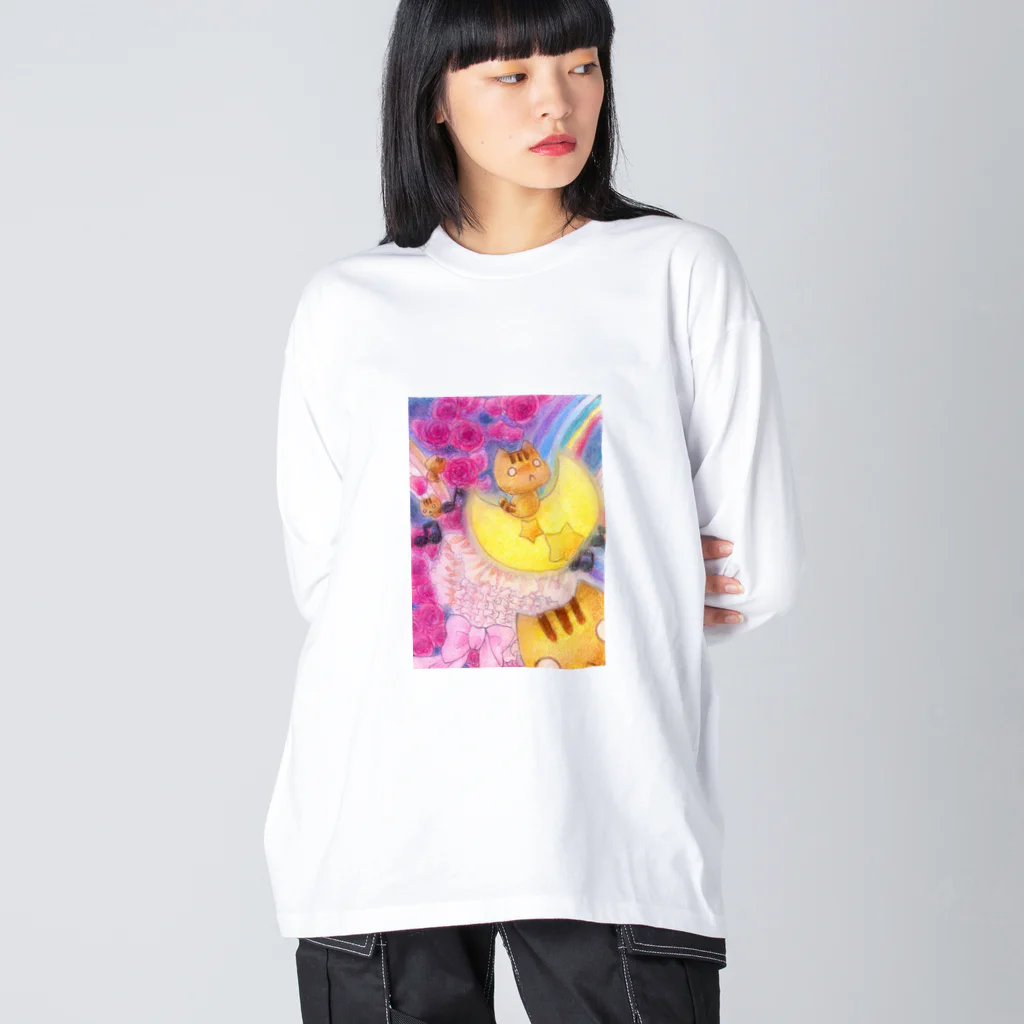 なたねこにゃんのなたねこいんまいわーるど Big Long Sleeve T-Shirt