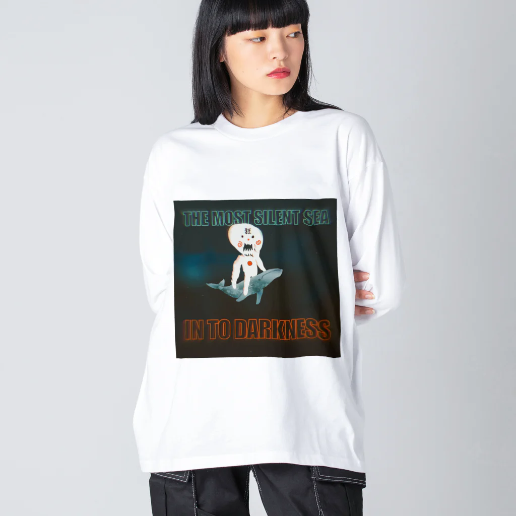 madのmost silent sea ビッグシルエットロングスリーブTシャツ