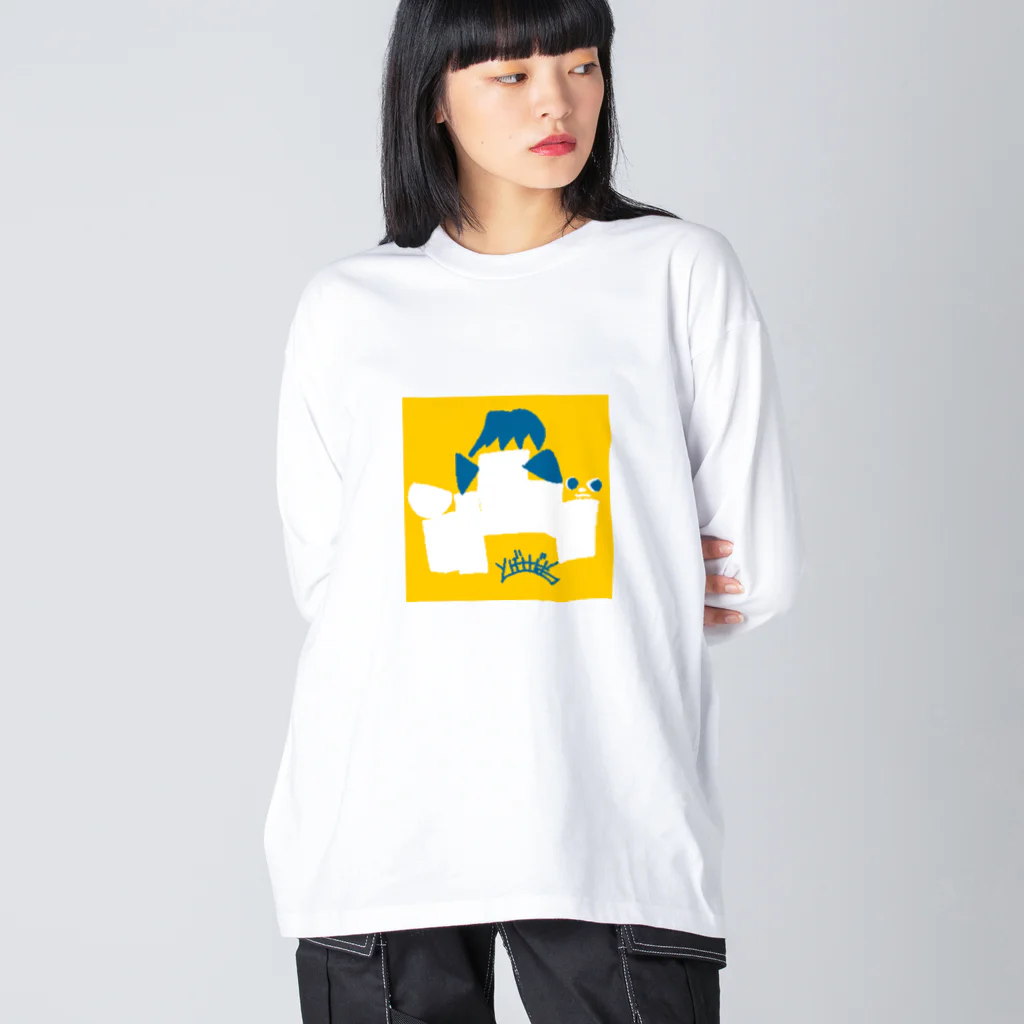 とぼけがおのdiary 021 ビッグシルエットロングスリーブTシャツ