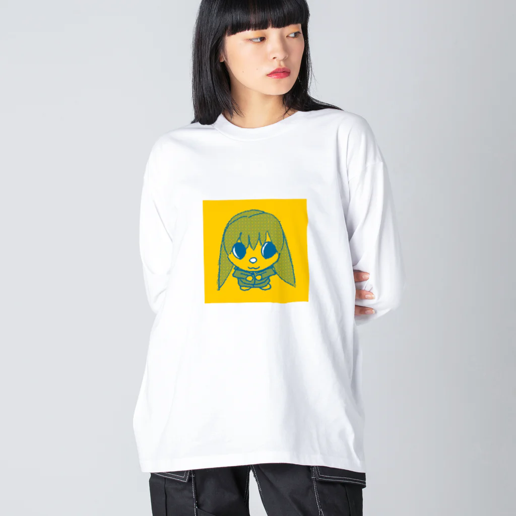 とぼけがおのdiary 027 ビッグシルエットロングスリーブTシャツ