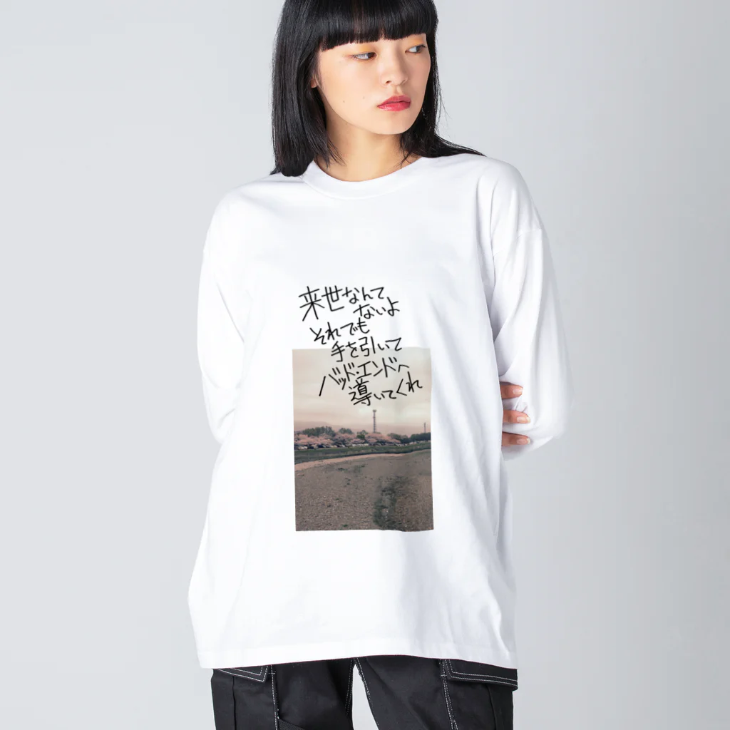 あきこのくれ(写真2) Big Long Sleeve T-Shirt