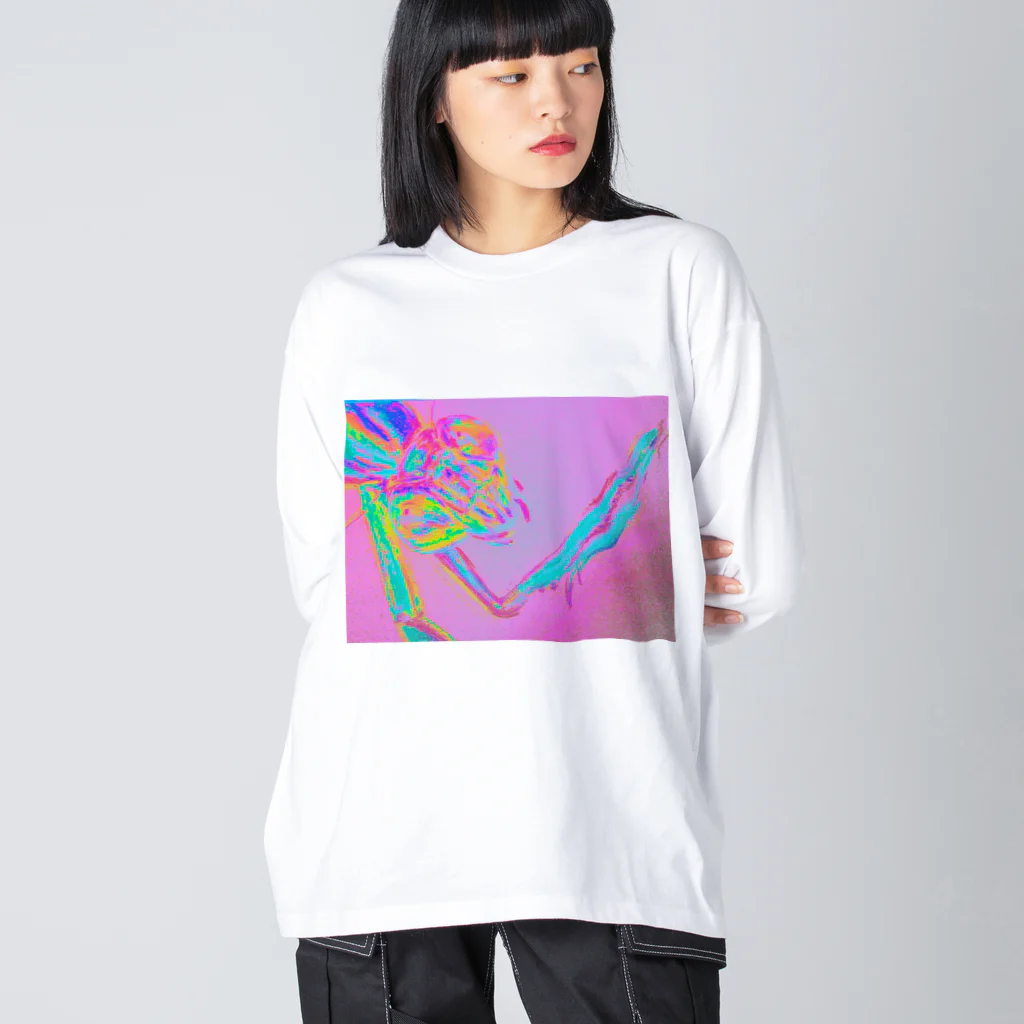 蟷螂の斧 オオカツ👅のMantis Big Long Sleeve T-Shirt