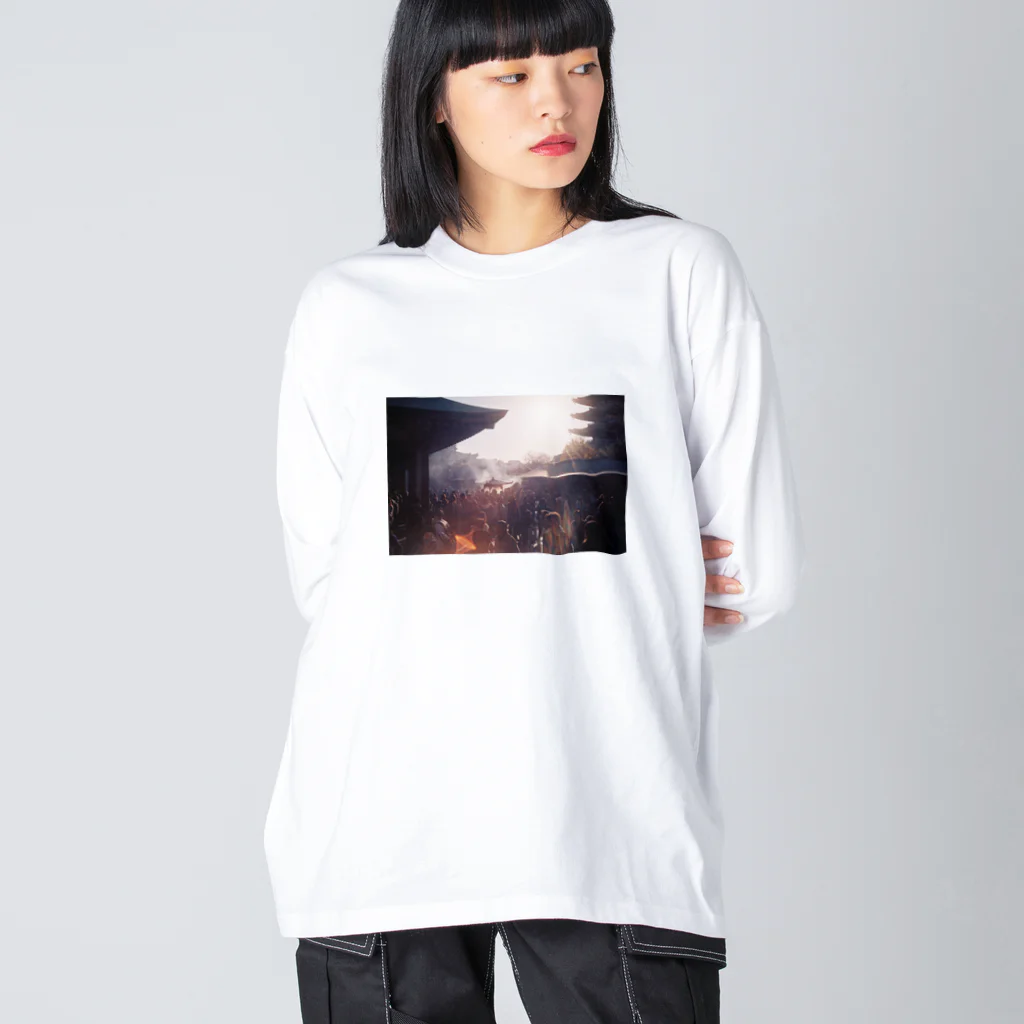 1730のSome day some where in Tokyo Big Long Sleeve T-Shirt