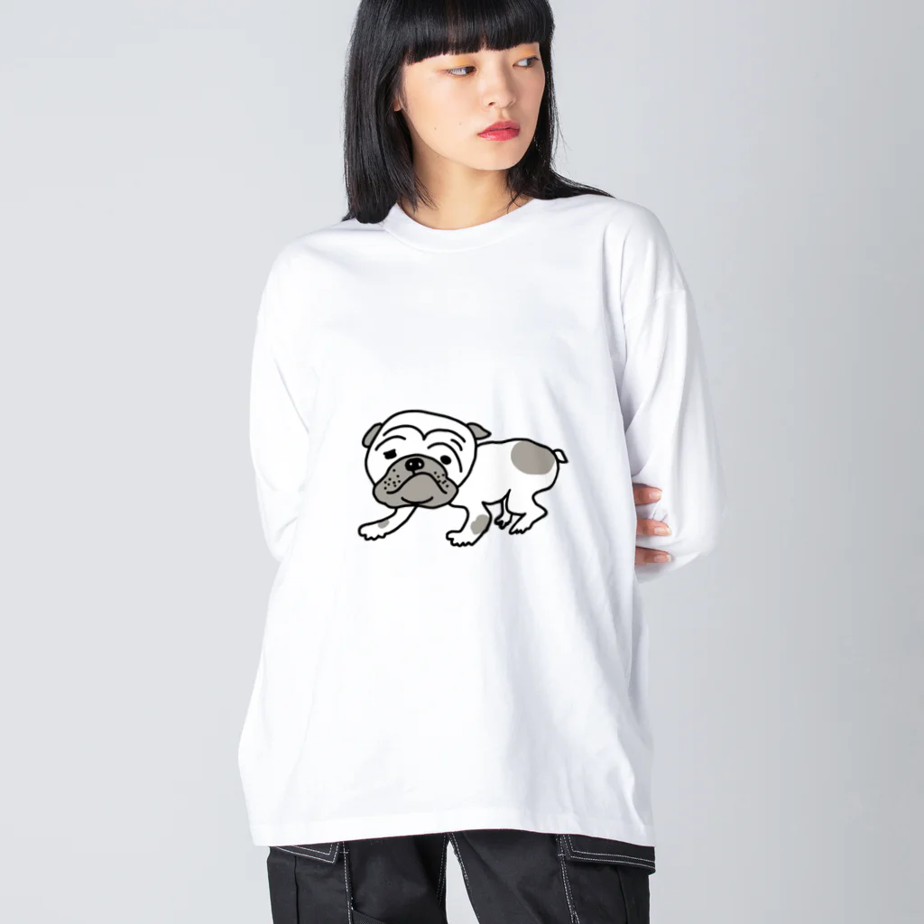 かみらいすのわんきち。 ビッグシルエットロングスリーブTシャツ