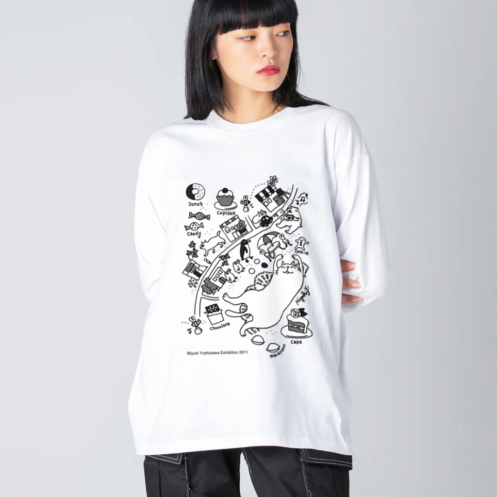 吉沢深雪のsweets town ビッグシルエットロングスリーブTシャツ