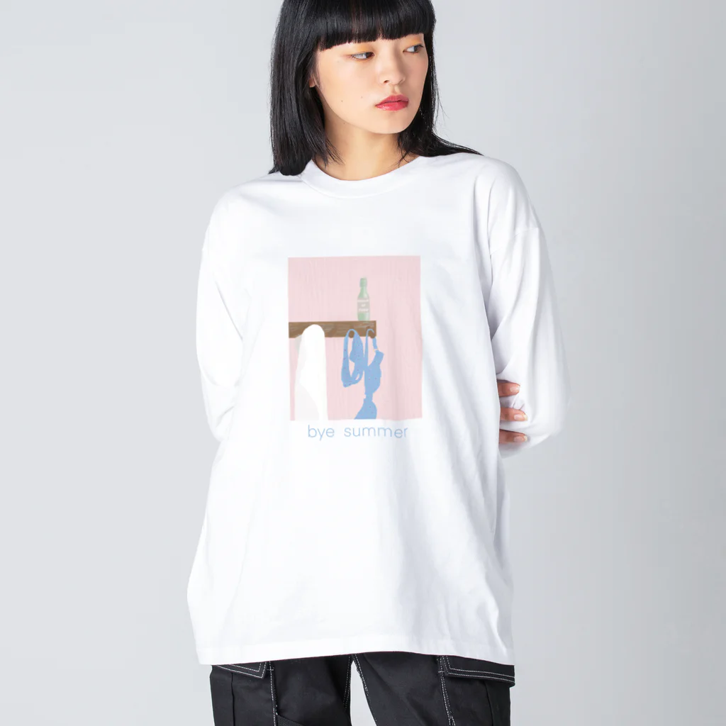 PIECE OF CAKEのbye summer ビッグシルエットロングスリーブTシャツ