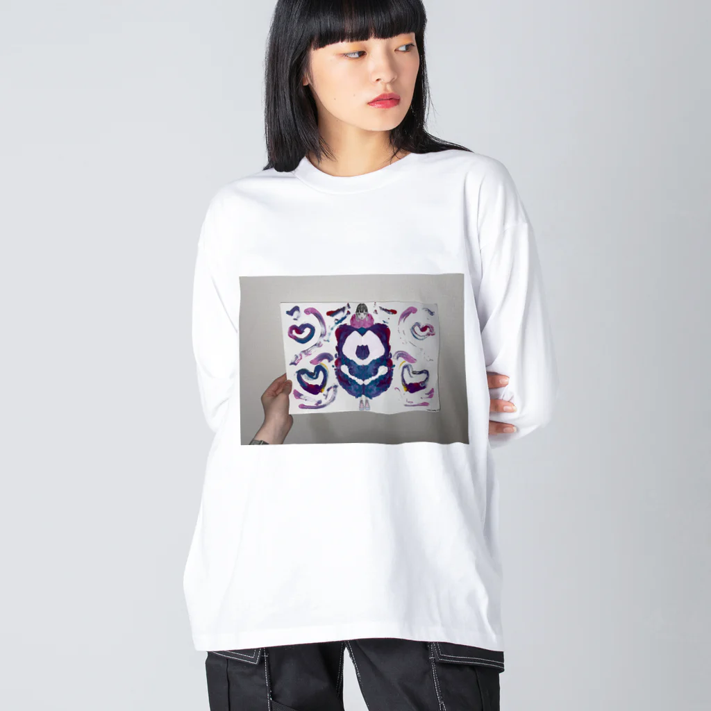 ニニ・マイリーのラブリーピンクちゃん Big Long Sleeve T-Shirt