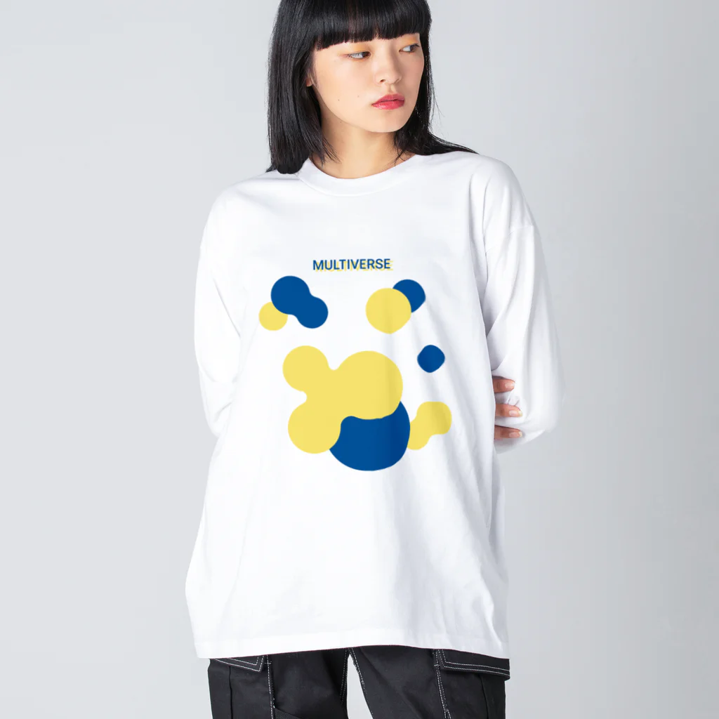 TOPECONHEROESのドットなマルチバース Big Long Sleeve T-Shirt