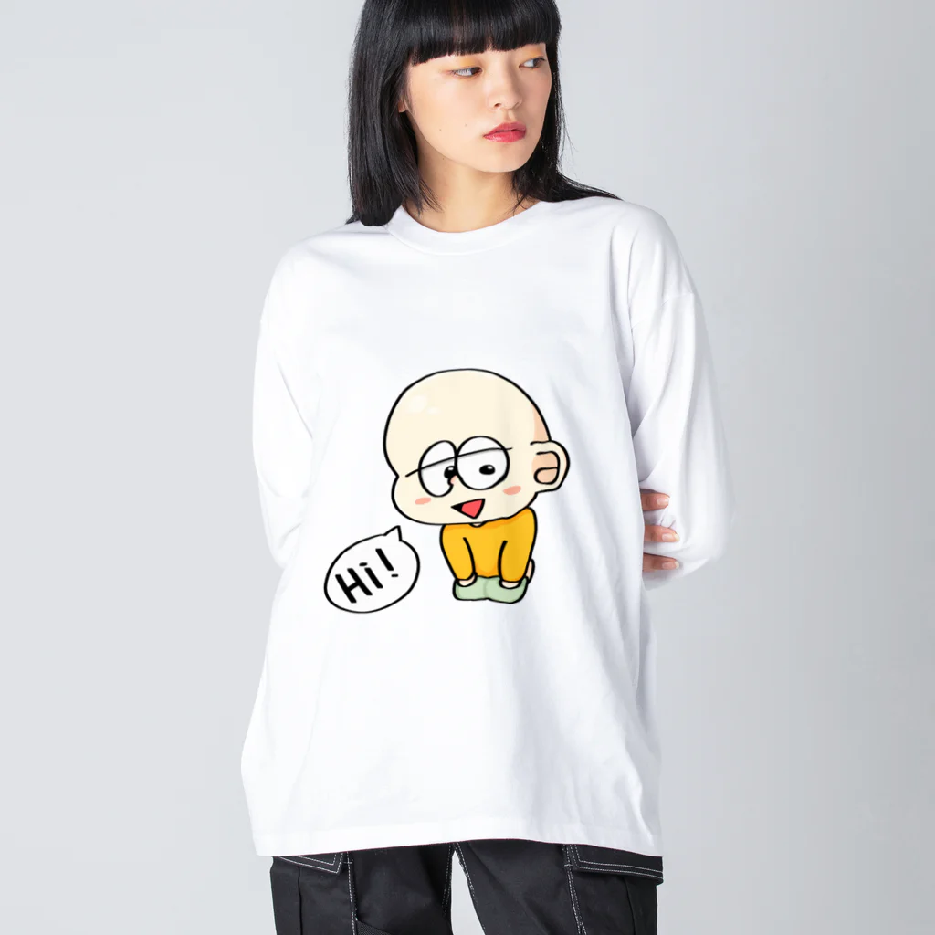 VivaBOXのつるっパおじちゃん Big Long Sleeve T-Shirt