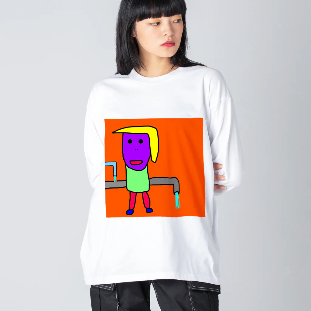 かなりセンスがいいのよくあるタイプの蛇口 Big Long Sleeve T-Shirt