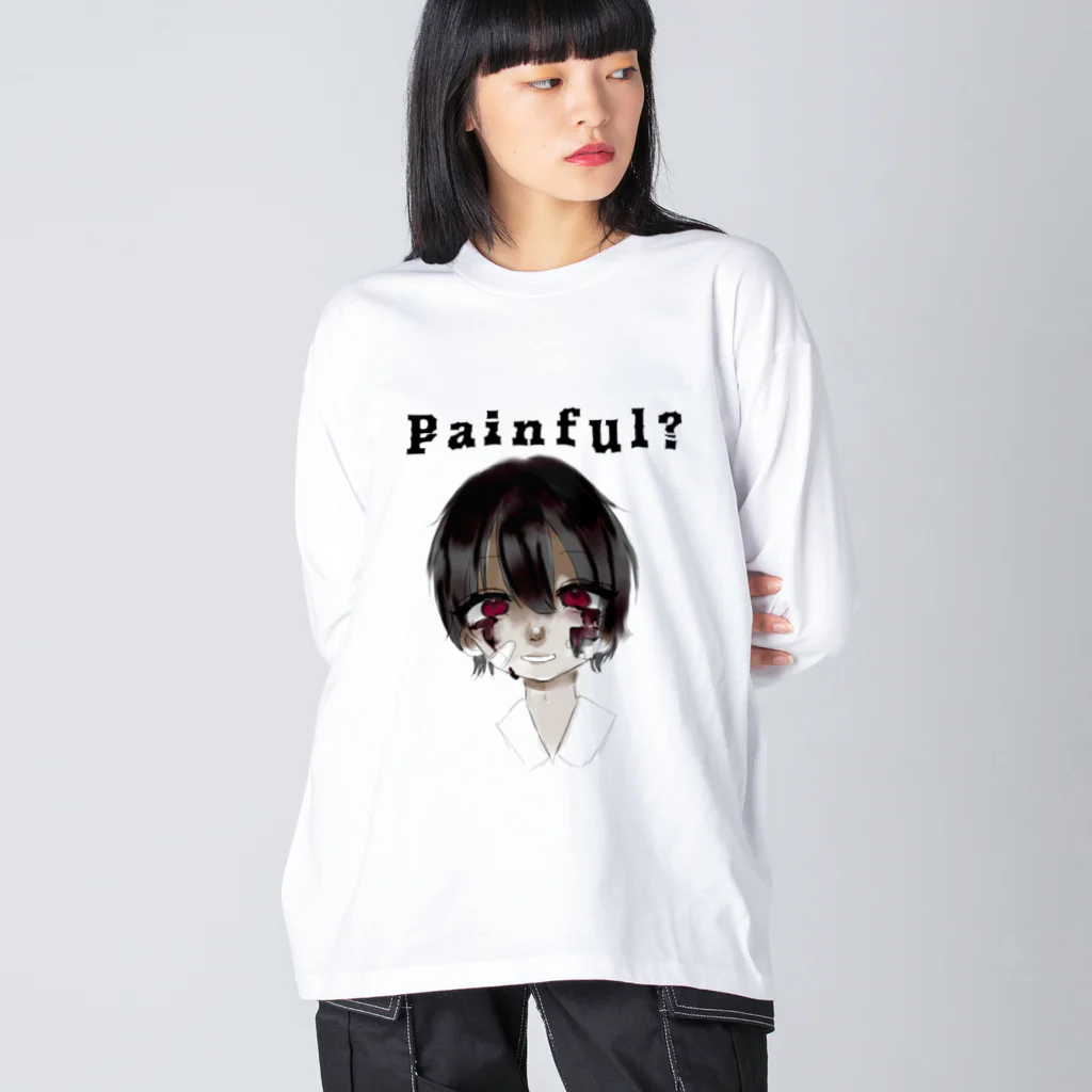 てんちの痛い？ Big Long Sleeve T-Shirt