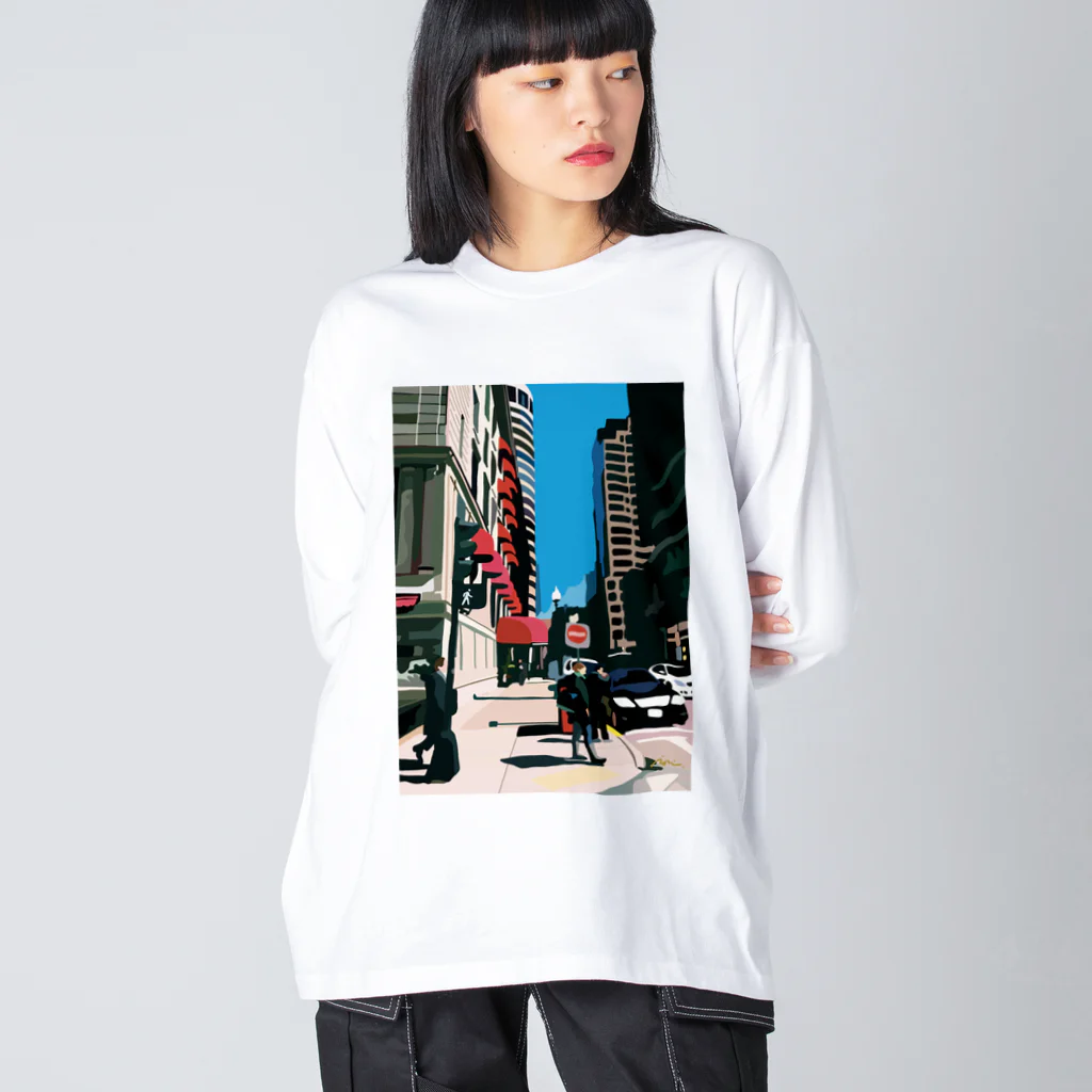 IORI KIKUCHIのBoston Big Long Sleeve T-Shirt