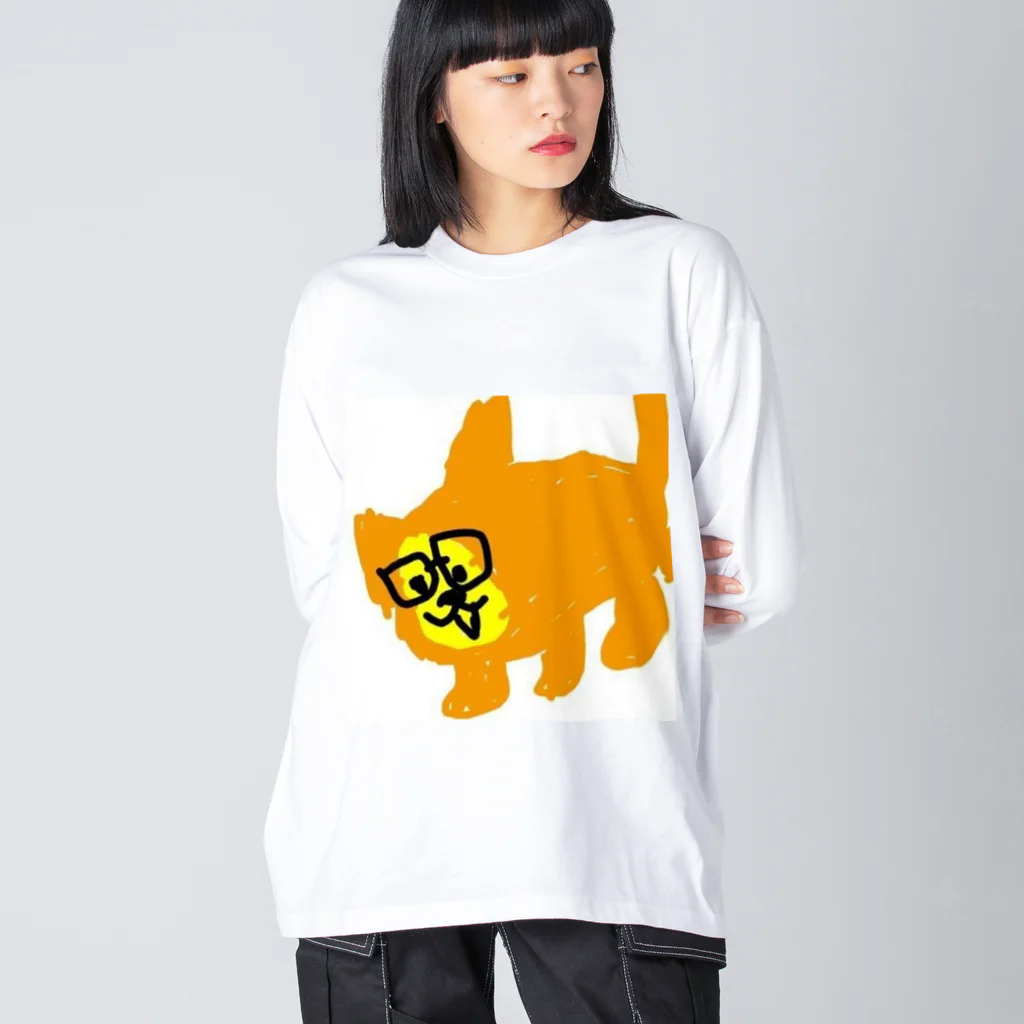 inukkorokkeの犬のコロッケ Big Long Sleeve T-Shirt