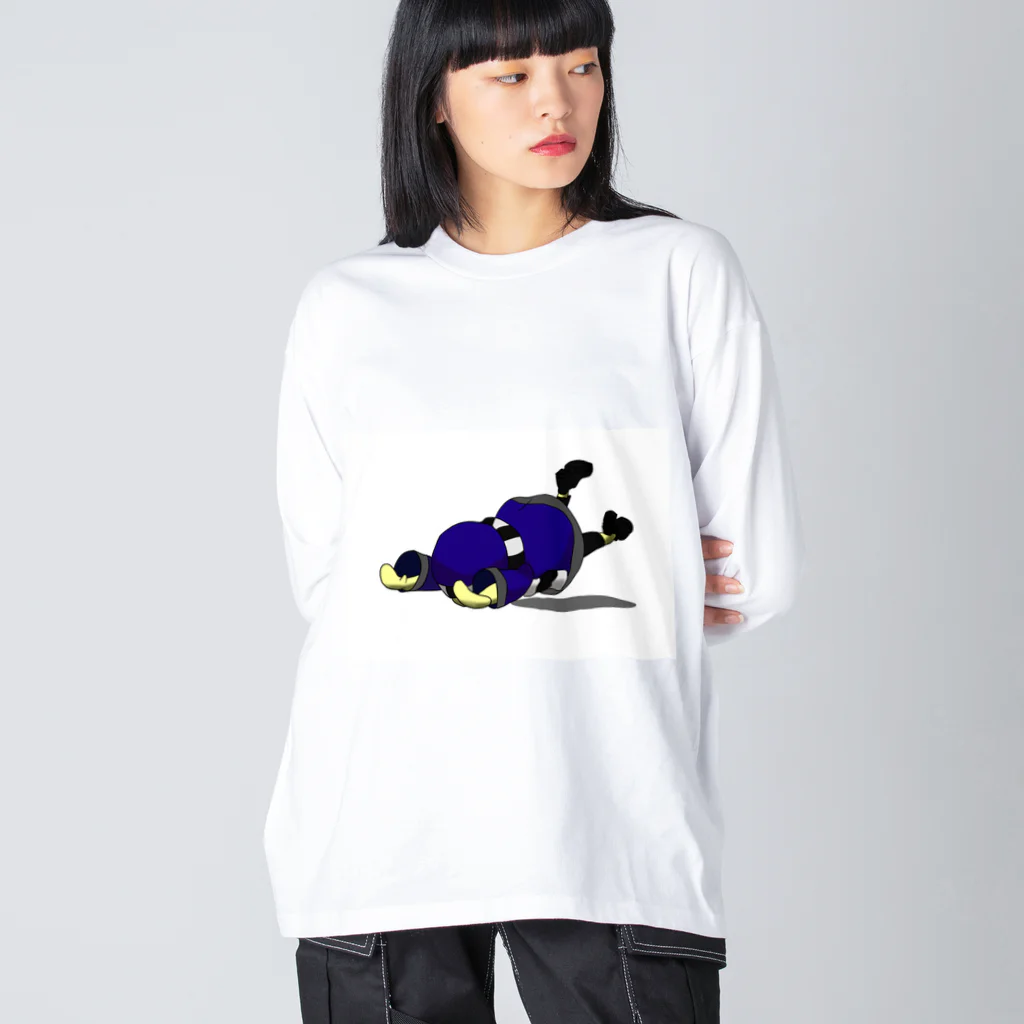 P＆A(パンダ)のなむちゃんがこけた… Big Long Sleeve T-Shirt