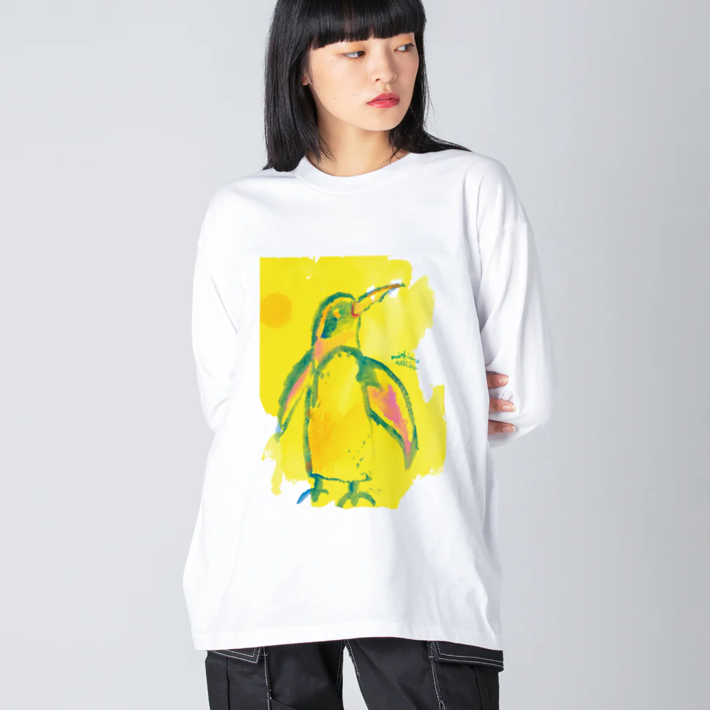 みしま あきひろのpenpen Big Long Sleeve T-Shirt