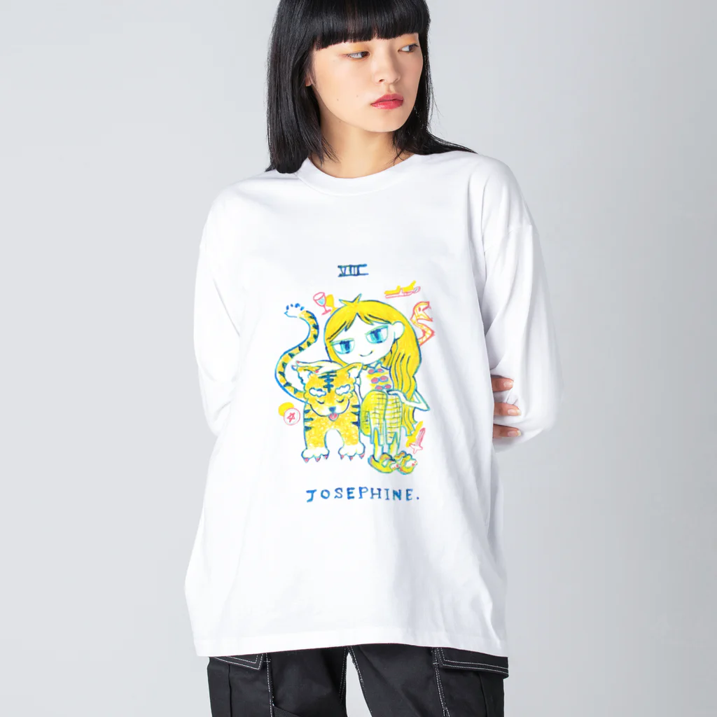 jose phine shopのJose To Tora ビッグシルエットロングスリーブTシャツ