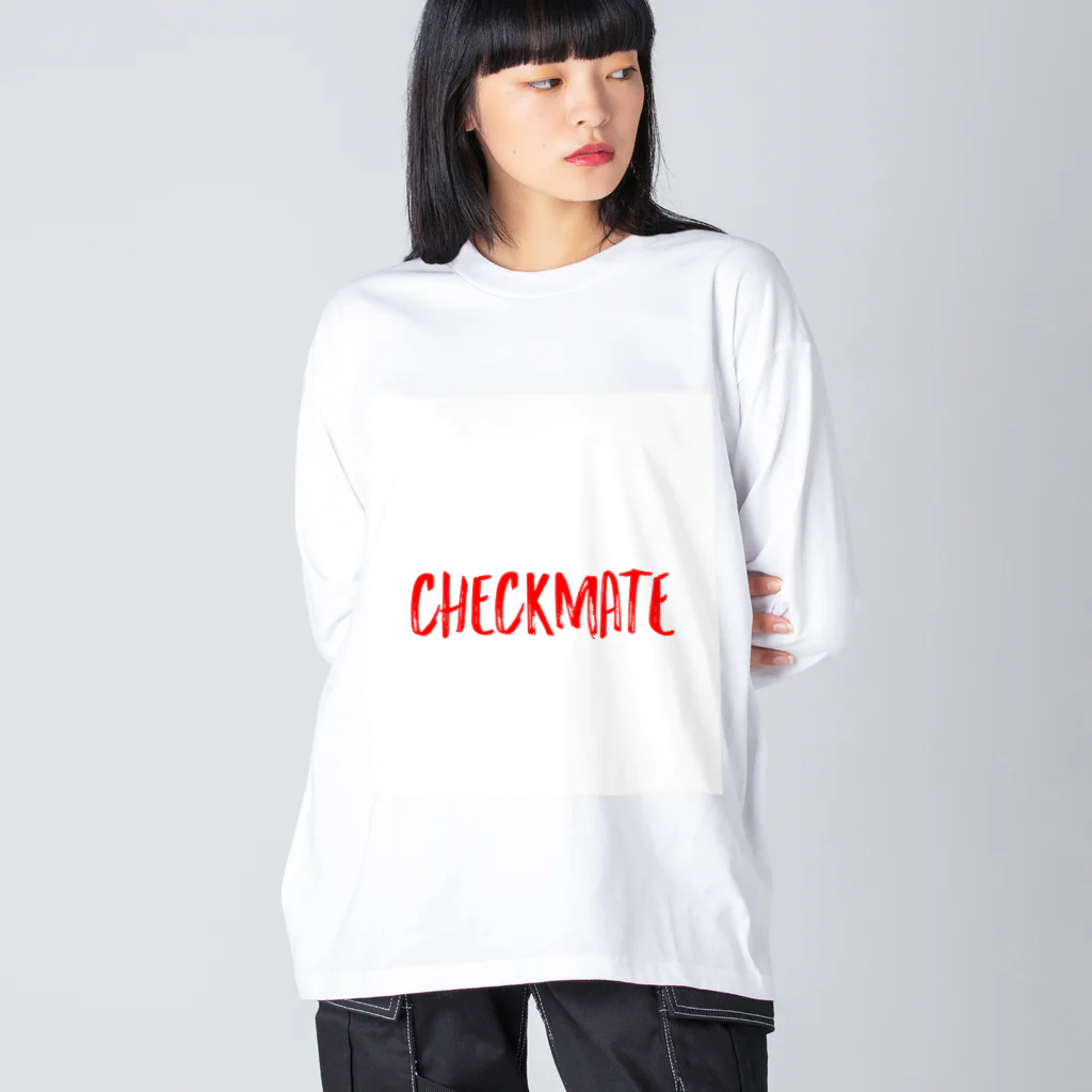 スマイリーのCheckmate ビッグシルエットロングスリーブTシャツ