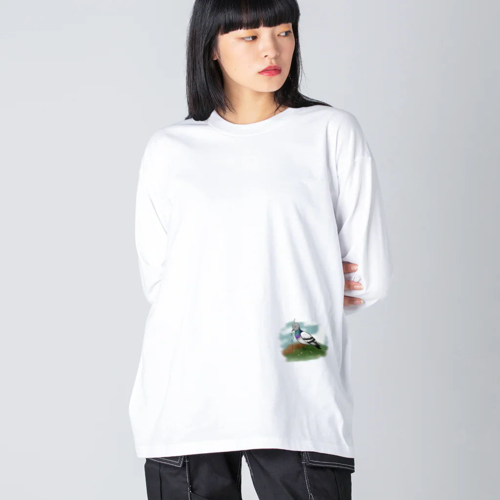 amaotosakuyaのPOPPO Big Long Sleeve T-Shirt