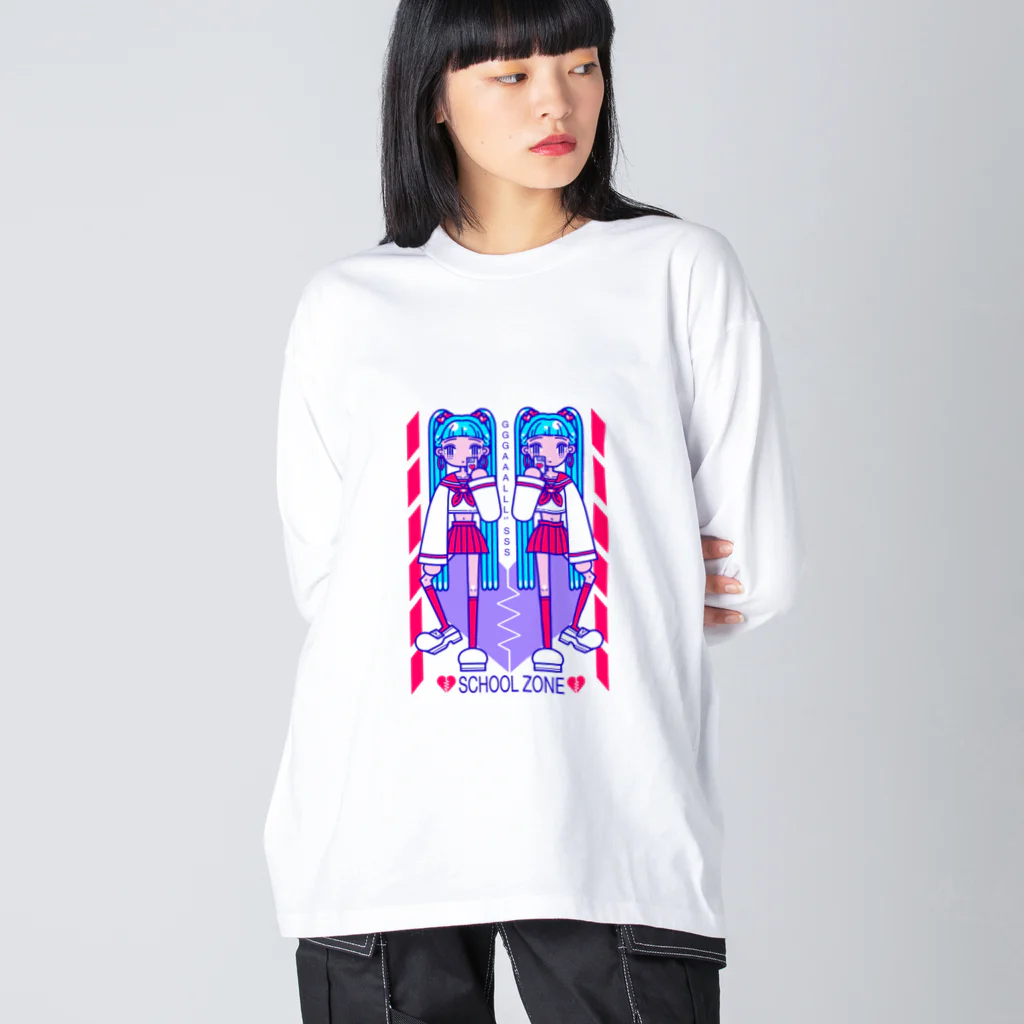 シクシクのGGGAAALLL’’SSS Big Long Sleeve T-Shirt