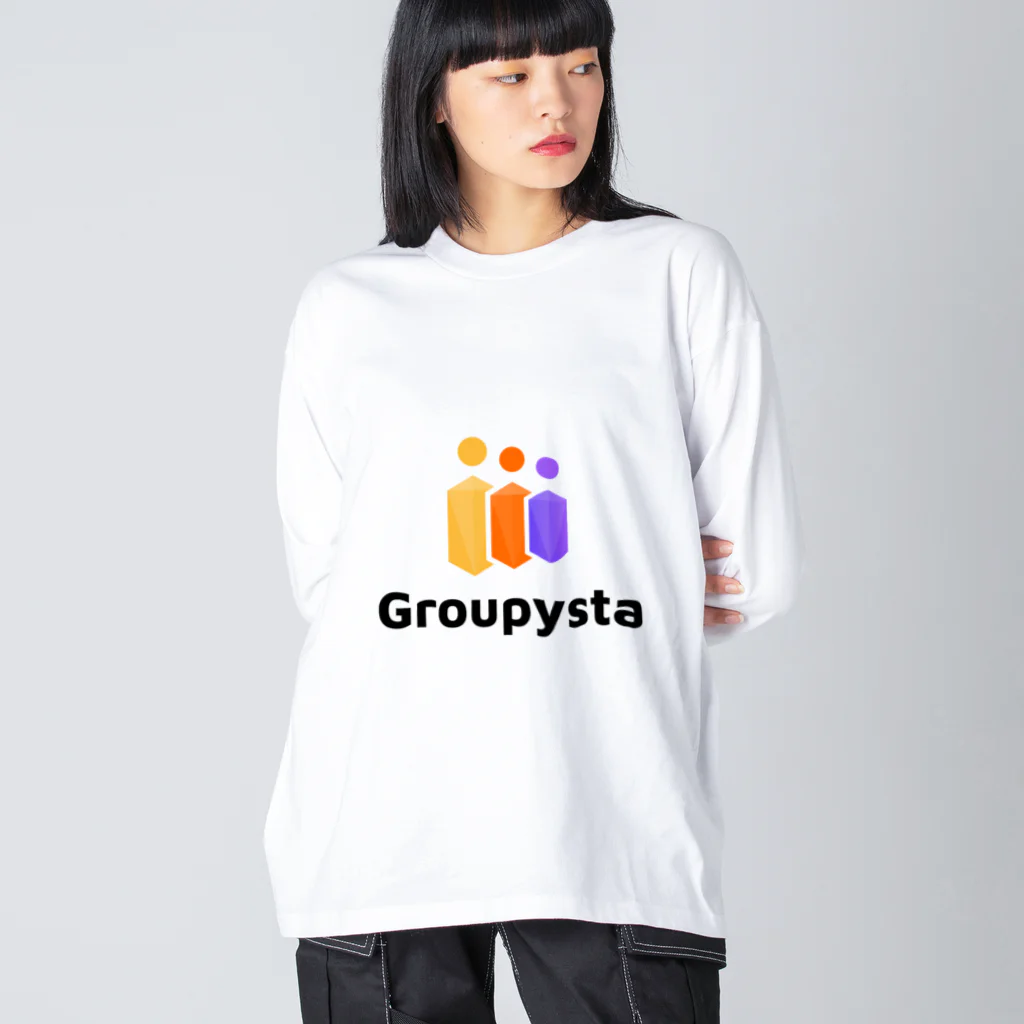 Groupysta公式のGroupysta公式グッズ ビッグシルエットロングスリーブTシャツ