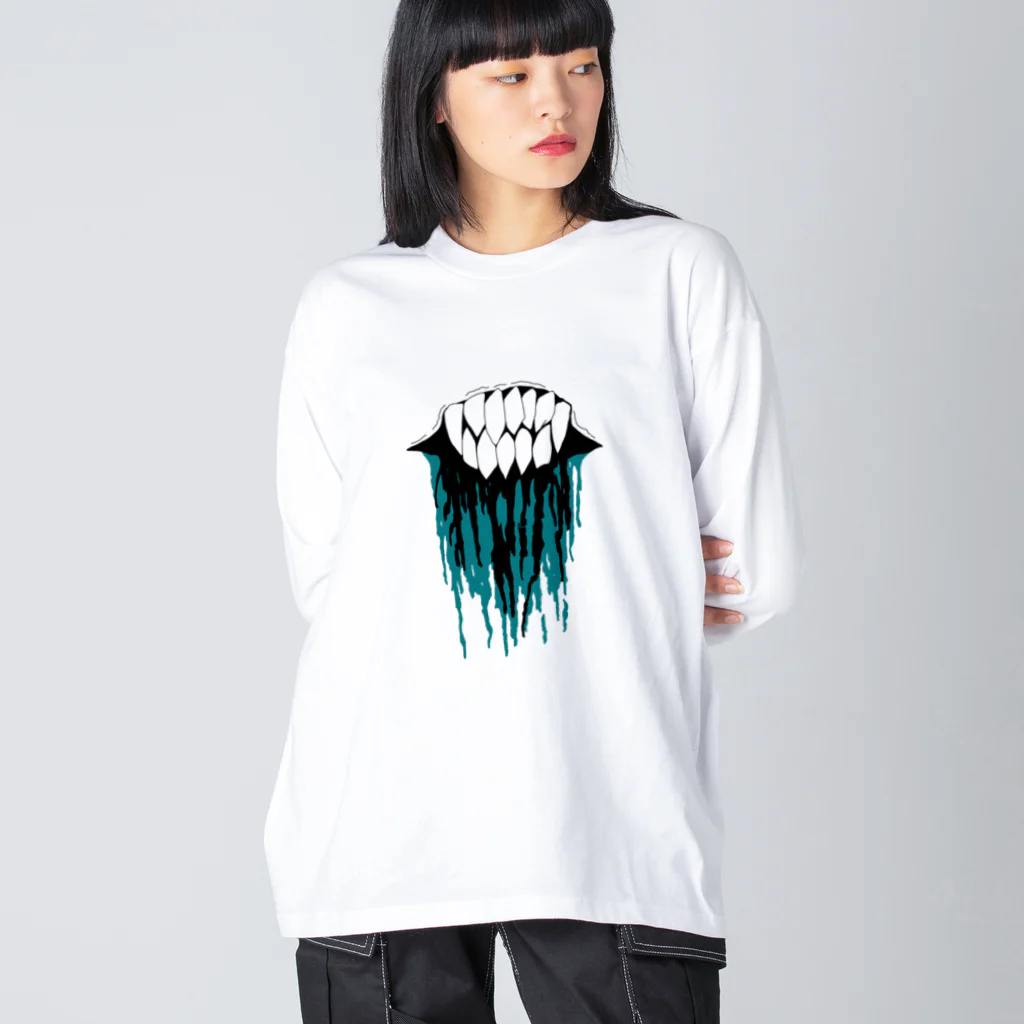 SakiwareSpoonのアイムハングリーシリーズ Big Long Sleeve T-Shirt