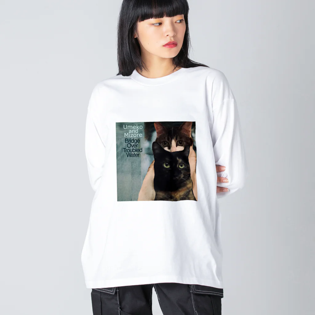 a taki takiのBridge Over Troubled Water Big Long Sleeve T-Shirt