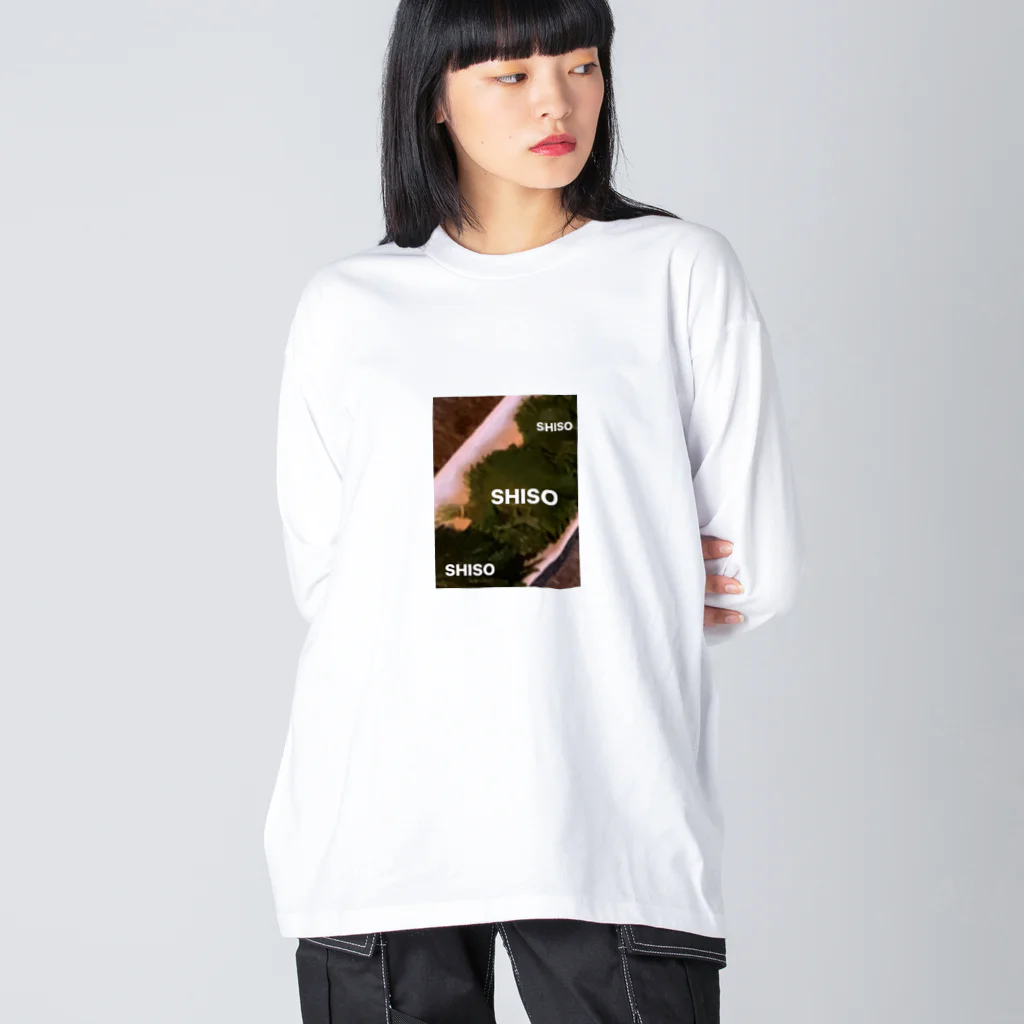 AYaPoの日常のSHISO Big Long Sleeve T-Shirt