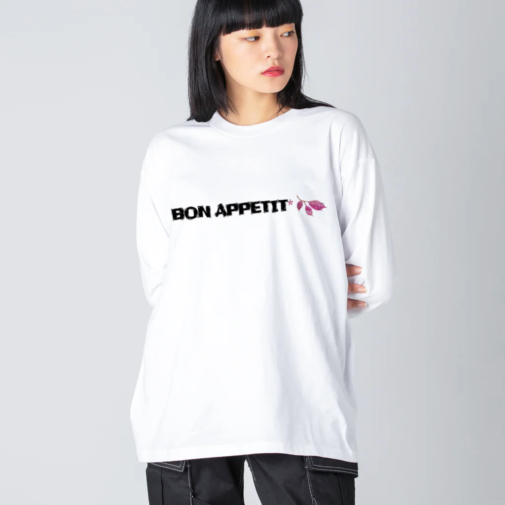 786💕MHzの【786MHz】 - BON APPETIT* - ビッグシルエットロングスリーブTシャツ