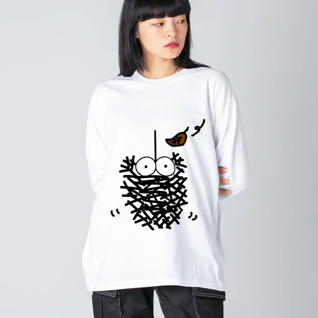 それいゆのみのむしくん ビッグシルエットロングスリーブTシャツ