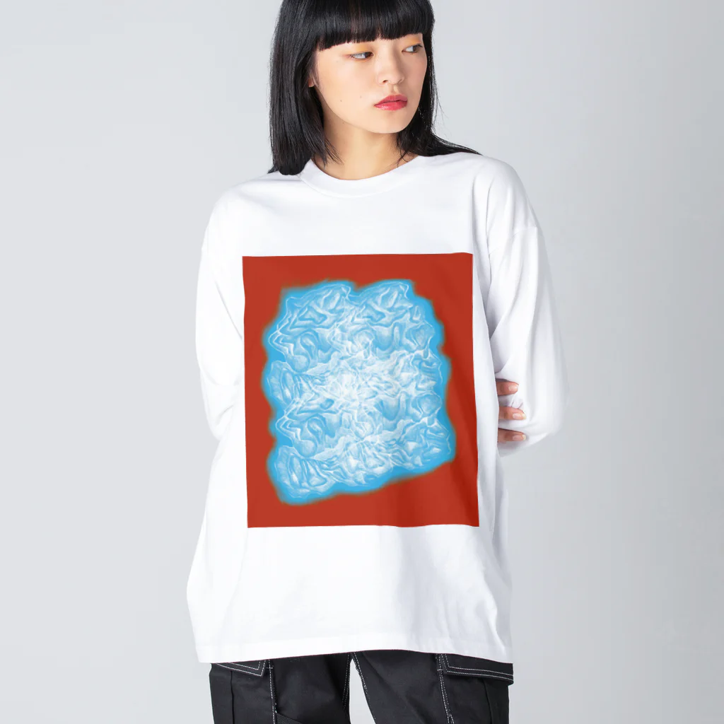 ErrorKodeのBlooming(背赤) Big Long Sleeve T-Shirt