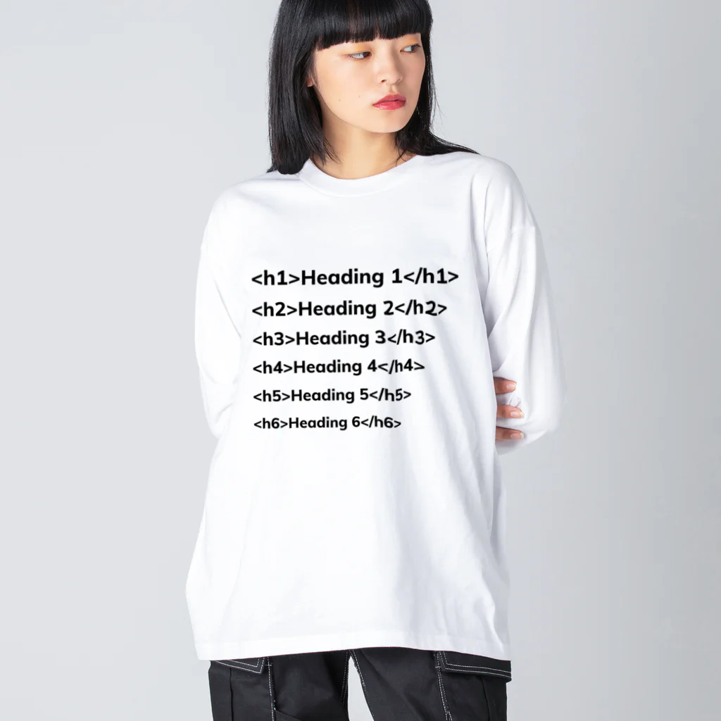 Something for the GeeksのSEOライティング初級編 Big Long Sleeve T-Shirt