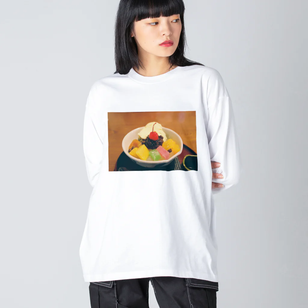 まどろみ工房のあんみつ Big Long Sleeve T-Shirt