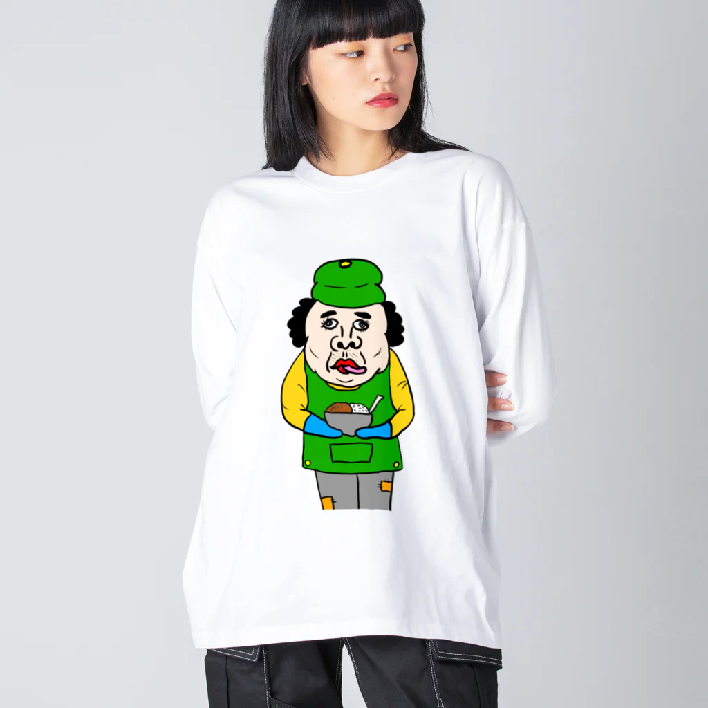 右手リアンうめもと公式のカリーダファミリア Big Long Sleeve T-Shirt