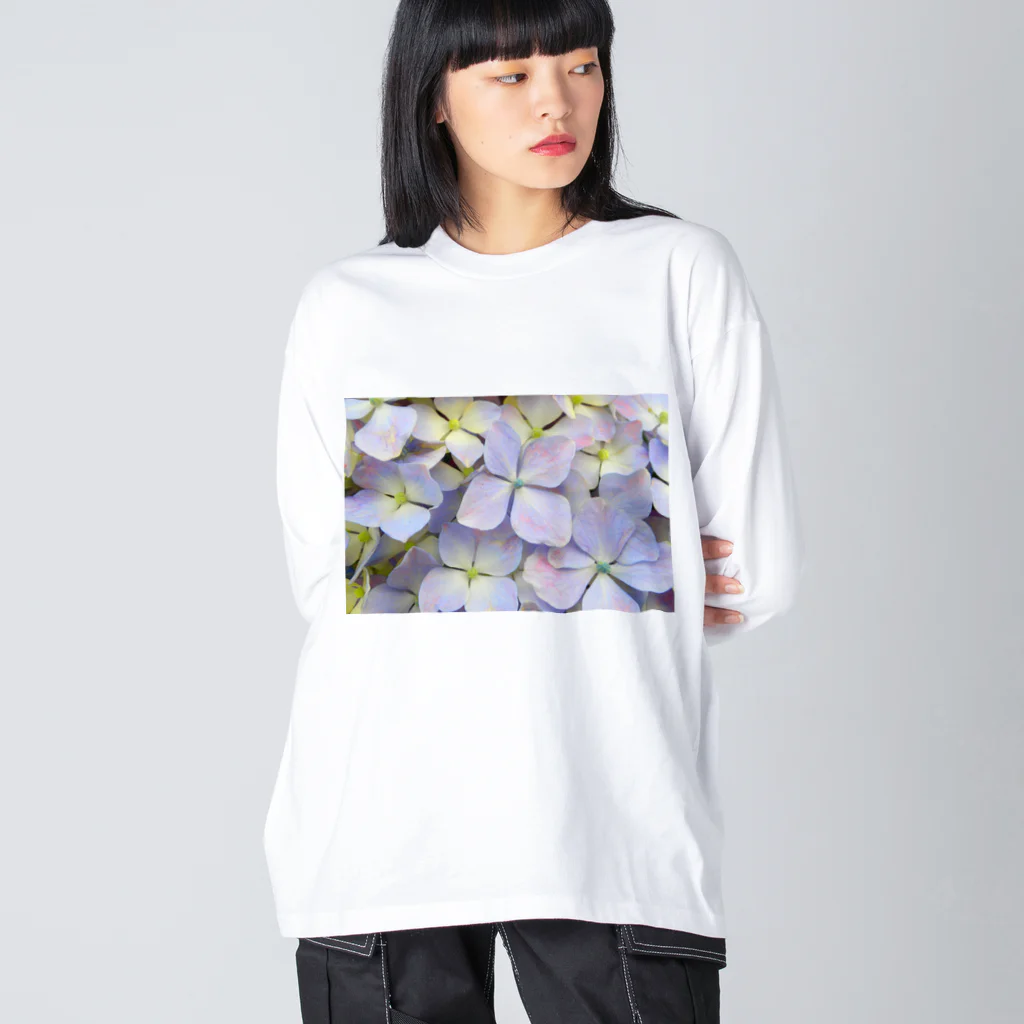 MARiNECCOのhydrangea ビッグシルエットロングスリーブTシャツ